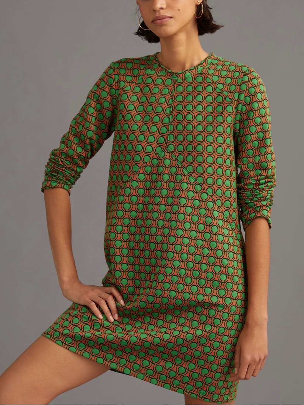 Maeve by Anthropologie Jacquard Shift Mini Dress – Size Medium